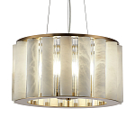 Люстра с абажуром из стекла и премиального алебастра Ravishment варинант исполнения - 2 | Loft Concept в Новосибирске