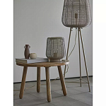 Торшер с плетеным металлическим плафоном Wicker Iron Lamp варинант исполнения - 3 | Loft Concept в Новосибирске