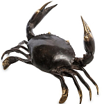 Статуэтка из бронзы в виде краба Animals Bronze варинант исполнения - 3 | Loft Concept в Новосибирске