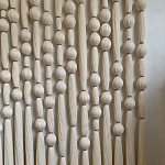 Панно на стену из хлопковых нитей White Morse Wall Hanging  варинант исполнения - 2 | Loft Concept в Новосибирске