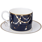 Чайный набор из фарфора с изображением лошадей на 6 персон 12 предметов Porcelain Horse Set варинант исполнения - 2 | Loft Concept в Новосибирске