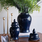 Ваза с крышкой однотонная Высота 48 см Chinoiserie Ceramics варинант исполнения - 5 | Loft Concept в Новосибирске