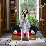 Дизайнерский диван с двумя подушками-валиками Poltronova Mitzi Sofa варинант исполнения - 6 | Loft Concept в Новосибирске