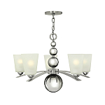 Люстра с матовыми конусными плафонами и декоративными элементами в форме шаров Hinkley варинант исполнения - 10 | Loft Concept в Новосибирске