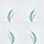 Плитка с узором Ландыш варинант исполнения - 1 | Loft Concept в Новосибирске