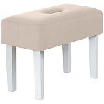 Мягкий пуф на белых ножках Winton Pouf варинант исполнения - 12 | Loft Concept в Новосибирске