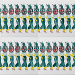 Плитка дизайнерская Фруктовый лес варинант исполнения - 1 | Loft Concept в Новосибирске