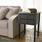 Прикроватная тумба Вlues Black варинант исполнения - 4 | Loft Concept в Новосибирске