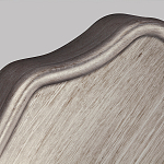 Бра серебрянного цвета с лампой в виде свечи на изогнутой ножке Feiss варинант исполнения - 2 | Loft Concept в Новосибирске