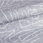 Мебельная ткань Букле серый цвет 140 см T3-9 варинант исполнения - 1 | Loft Concept в Новосибирске