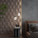 Гипсовая 3D панель с принтографией PM-30 варинант исполнения - 6 | Loft Concept в Новосибирске