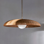 Люстра круглая из ротанга Long Lasting Chandelier варинант исполнения - 2 | Loft Concept в Новосибирске