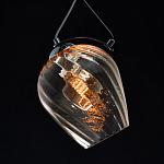 Подвесной светильник со стеклянном плафоном в форме бокала Kaleido варинант исполнения - 5 | Loft Concept в Новосибирске
