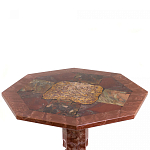 Кофейный стол из натуральных камней Лемезит и Яшма Natural Stone Tables варинант исполнения - 12 | Loft Concept в Новосибирске