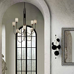 Бра светодиодное из черно-белых дисков Contrast Sample варинант исполнения - 5 | Loft Concept в Новосибирске