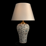 Настольная лампа с цветочной росписью Lamp Flower Painting варинант исполнения - 7 | Loft Concept в Новосибирске