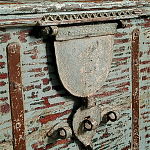 Большой Индийский сундук Бирюзовый цвет Loft-Concept  варинант исполнения - 1 | Loft Concept в Новосибирске