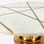 Кофейный столик с мраморной столешницей Sleeve варинант исполнения - 2 | Loft Concept в Новосибирске