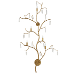 Бра с каркасом в виде веток усыпанных кристаллами Branches with Crystals варинант исполнения - 3 | Loft Concept в Новосибирске