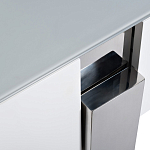 Тумба под телевизор со стеклянным фасадом Modern TumbvTV варинант исполнения - 3 | Loft Concept в Новосибирске