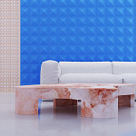 Гипсовая 3D Панель M-104 варинант исполнения - 3 | Loft Concept в Новосибирске