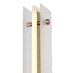 Торшер с прямоугольным плафоном с эффектом морозного стекла Freezing варинант исполнения - 4 | Loft Concept в Новосибирске