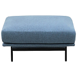 Оттоманка голубая Vergil Blue Ottoman варинант исполнения - 2 | Loft Concept в Новосибирске
