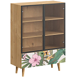 Витрина с изображением на дверцах Elise Cupboard варинант исполнения - 10 | Loft Concept в Новосибирске