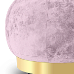 Круглый мягкий пуф Ambrose Soft Velour Pouf варинант исполнения - 4 | Loft Concept в Новосибирске