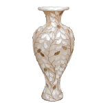 Торшер из перламутра в виде вазы Indonesian Vase варинант исполнения - 2 | Loft Concept в Новосибирске