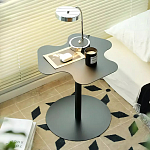 Дизайнерский журнальный стол с фигурной столешницей Koparyz варинант исполнения - 2 | Loft Concept в Новосибирске