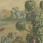 Обои ручная роспись Le Brésil Brume варинант исполнения - 1 | Loft Concept в Новосибирске