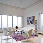 Торшер светодиодный с плетеным металлическим каркасом Metal Interweaving варинант исполнения - 1 | Loft Concept в Новосибирске