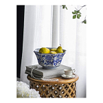 Чаша белая с синим цветочным узором Chino Dishes варинант исполнения - 2 | Loft Concept в Новосибирске