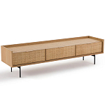 ТВ-тумба с плетеным декором Buckley Wicker TV Stand варинант исполнения - 2 | Loft Concept в Новосибирске