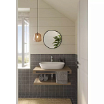 Зеркало круглое с асимметрией Light Reflection варинант исполнения - 2 | Loft Concept в Новосибирске