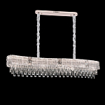 Люстра волнистой формы с каскадом из прозрачного хрусталя Constant Sparks варинант исполнения - 1 | Loft Concept в Новосибирске