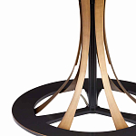 Торшер с основанием в виде стебля с листьями и тканевым абажуром Flowing Leaves варинант исполнения - 3 | Loft Concept в Новосибирске