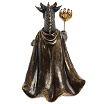 Подсвечник в виде дракона Dragon candlestick Brown Gold варинант исполнения - 3 | Loft Concept в Новосибирске