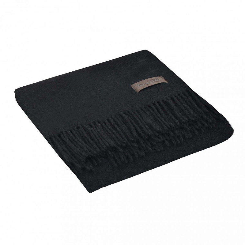 Плед DALIA 0199 Marzotto Черный в Новосибирске | Loft Concept 