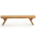 Деревянная скамья складная Jerome Wood Bench варинант исполнения - 2 | Loft Concept в Новосибирске
