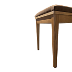 Пуф из массива бука обивка велюр Tasteful Furniture варинант исполнения - 2 | Loft Concept в Новосибирске