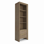  Стеллаж 2 ящика 4 открытые полки Flowchart 60 см варинант исполнения - 1 | Loft Concept в Новосибирске