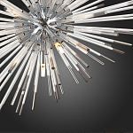 Дизайнерский светильник с лучами Morning Sun Chandelier Silver варинант исполнения - 1 | Loft Concept в Новосибирске