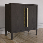 Современный Буфет Primo с 2 дверцами Темный орех варинант исполнения - 2 | Loft Concept в Новосибирске