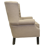 Кресло Charlie Armchair brown flax варинант исполнения - 1 | Loft Concept в Новосибирске