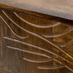 Широкая тумба с фактурным фасадом Termite варинант исполнения - 5 | Loft Concept в Новосибирске