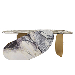 Консоль в виде овальных элементов Jinye console варинант исполнения - 1 | Loft Concept в Новосибирске