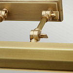 Светильник для картин с призматическим плафоном и двойными регулируемыми шарнирами Elstead Lighting варинант исполнения - 8 | Loft Concept в Новосибирске