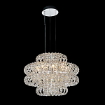 Люстра круглая с россыпью хрусталя Perfection of Diamonds варинант исполнения - 1 | Loft Concept в Новосибирске